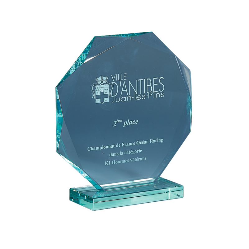 Trophée en Verre : 169-61 Trophée en Verre : 169-61