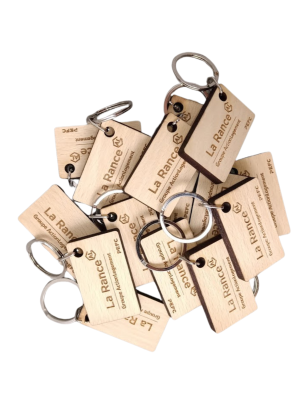 Porte-clés en bois