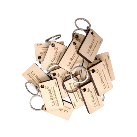 Porte-clés en bois