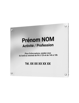 Plaque Professionnelle 30 x 20cm