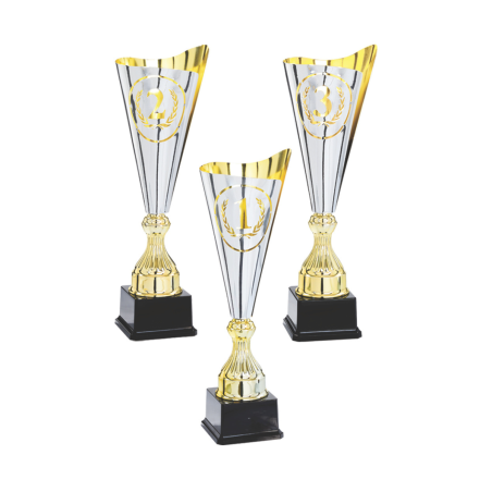 Lot de 3 Trophées Podium : 3140
